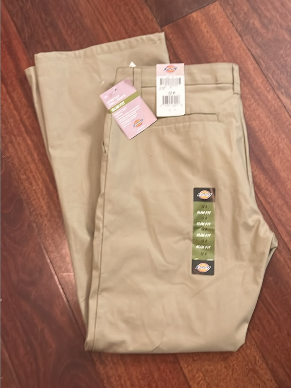 Dickies Straight-Leg Pants in Khaki